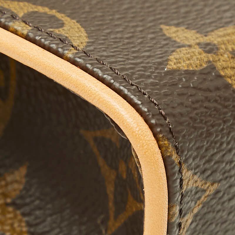 Louis Vuitton Monogram Pochette Florentine Waist Bag Brown Leather — view 5
