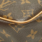 Louis Vuitton Monogram Viva Cite PM Crossbody Shoulder Bag Brown Leather — view 6