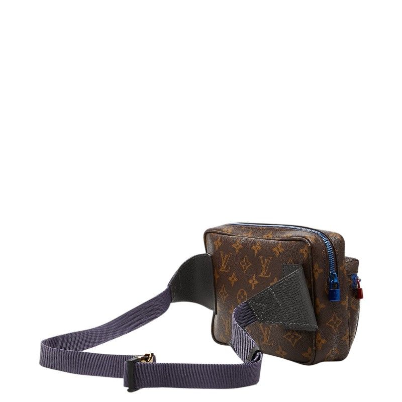 Louis Vuitton Monogram Kim Jones Belt Bag Brown Multicolor Leather — view 2