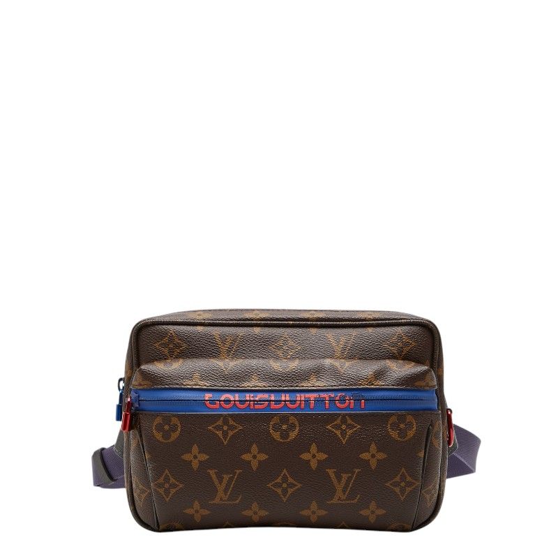 Louis Vuitton Monogram Kim Jones Belt Bag Brown Multicolor Leather