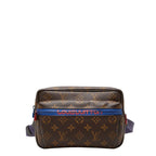 Louis Vuitton Monogram Kim Jones Belt Bag Brown Multicolor Leather