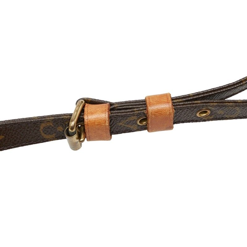 Louis Vuitton Monogram Amazon Crossbody Shoulder Bag Brown Leather — view 8