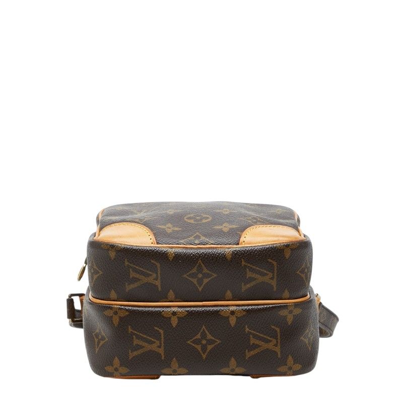 Louis Vuitton Monogram Amazon Crossbody Shoulder Bag Brown Leather — view 3