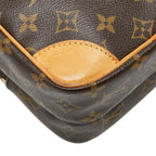Louis Vuitton Monogram Amazon Crossbody Shoulder Bag Brown Leather — view 7