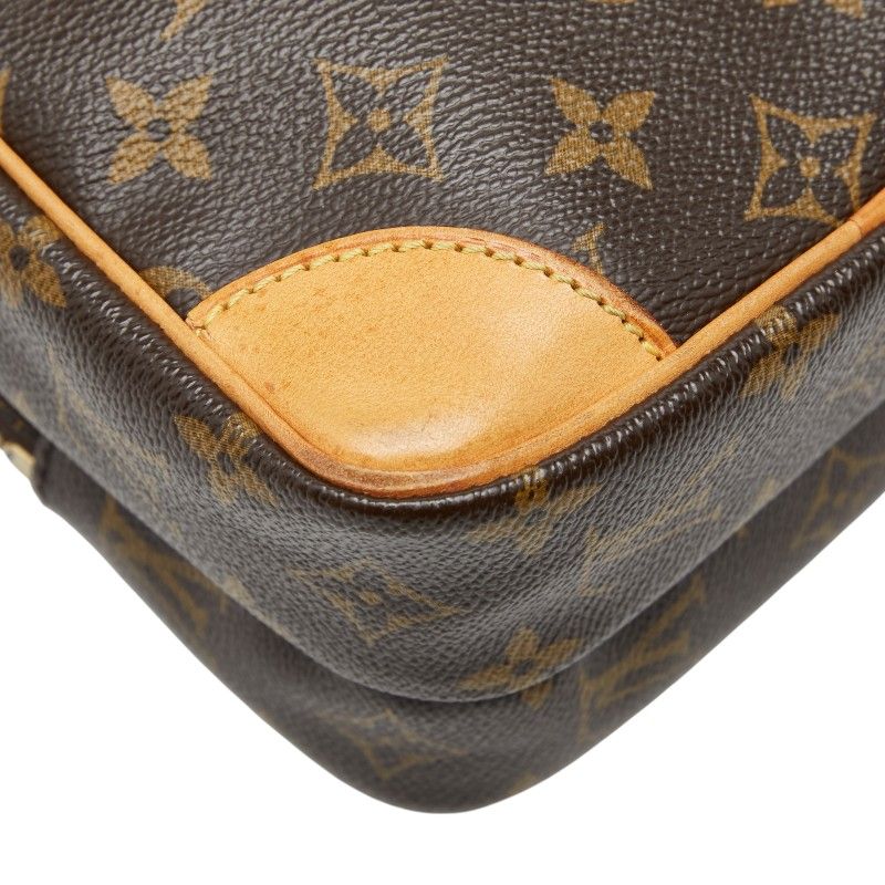 Louis Vuitton Monogram Amazon Crossbody Shoulder Bag Brown Leather — view 7