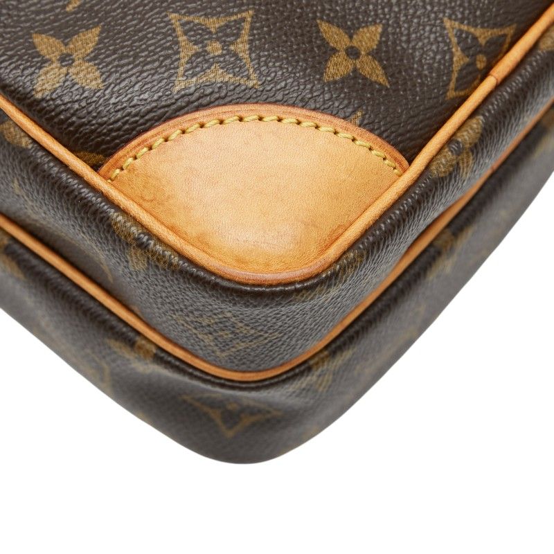 Louis Vuitton Monogram Amazon Crossbody Shoulder Bag Brown Leather — view 5