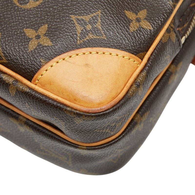Louis Vuitton Monogram Amazon Crossbody Shoulder Bag Brown Leather — view 4