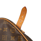 Louis Vuitton Monogram Saumur 35 Crossbody Shoulder Bag Brown Leather — view 8