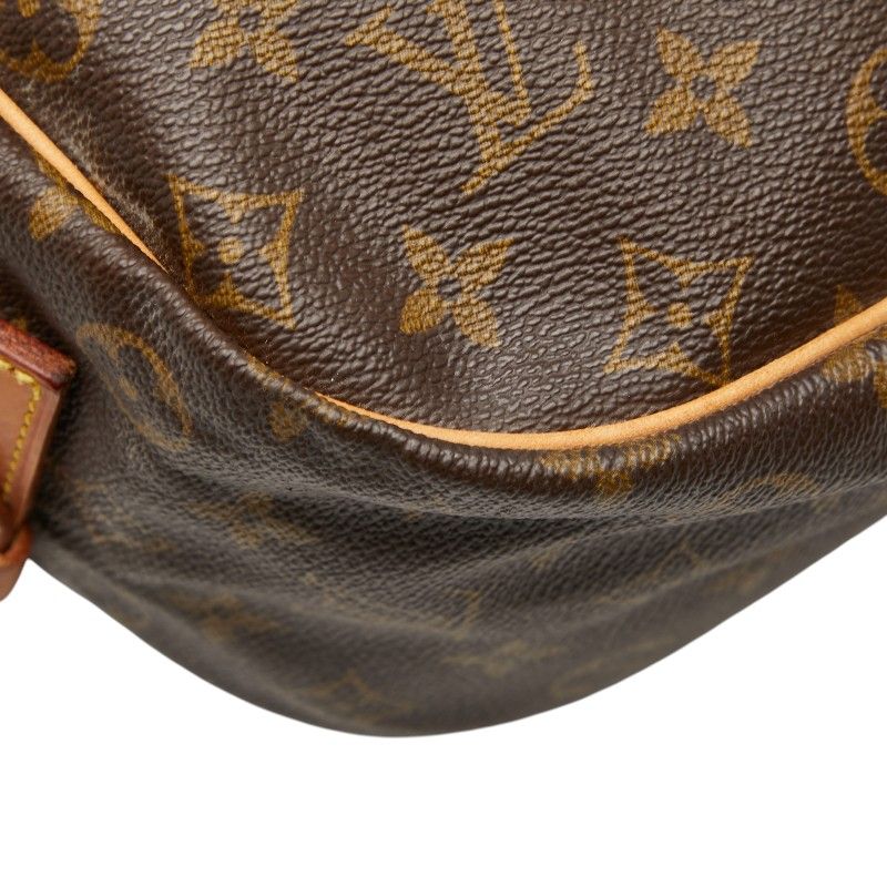 Louis Vuitton Monogram Saumur 35 Crossbody Shoulder Bag Brown Leather — view 5