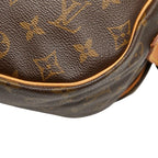 Louis Vuitton Monogram Saumur 35 Crossbody Shoulder Bag Brown Leather — view 4