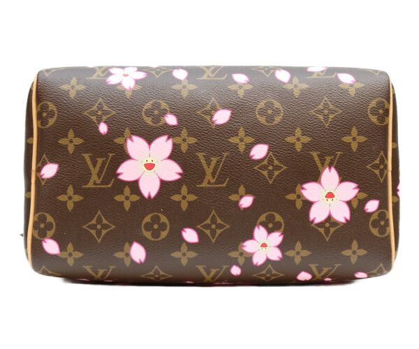 Louis Vuitton TM Takashi Murakami Monogram Cherry Blossom Speedy Bandouliere 25 — view 5