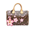 Louis Vuitton TM Takashi Murakami Monogram Cherry Blossom Speedy Bandouliere 25