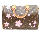 Louis Vuitton TM Takashi Murakami Monogram Cherry Blossom Speedy Bandouliere 25 — view 3