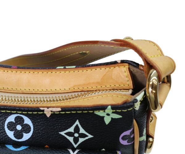 Louis Vuitton Monogram Multicolor Noir Lodge PM Shoulder — view 7