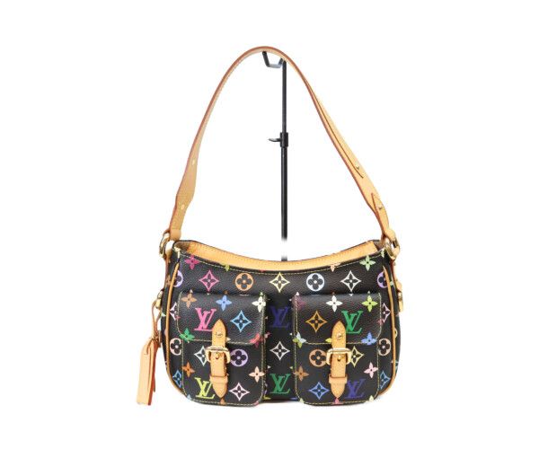Louis Vuitton Monogram Multicolor Noir Lodge PM Shoulder