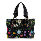 Gucci Handbag Flora Black