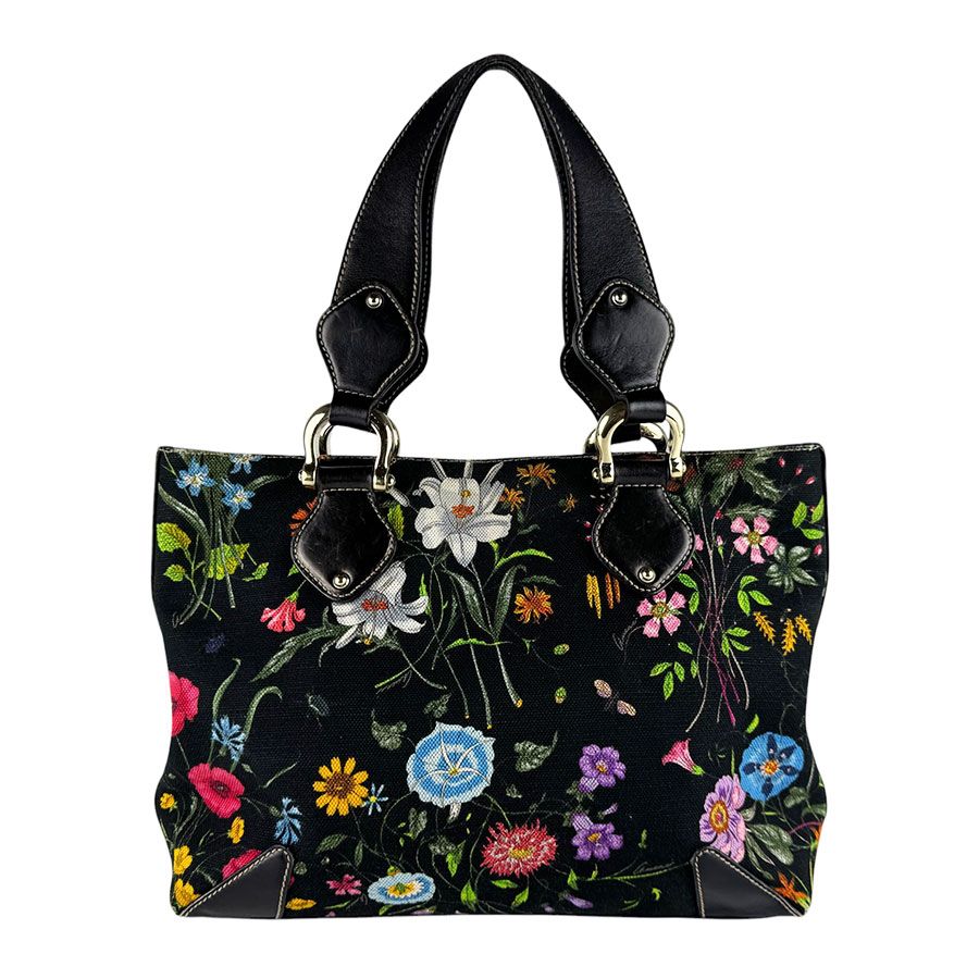 Gucci Handbag Flora Black