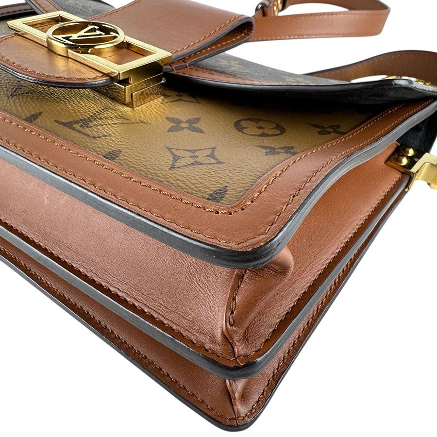 Louis Vuitton Shoulder Bag Monogram Reverse Dauphine MM — view 8