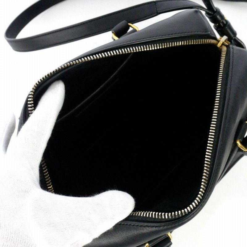 Saint Laurent Baby Duffle 2-Way Handbag Shoulder Mini Boston Black — view 7