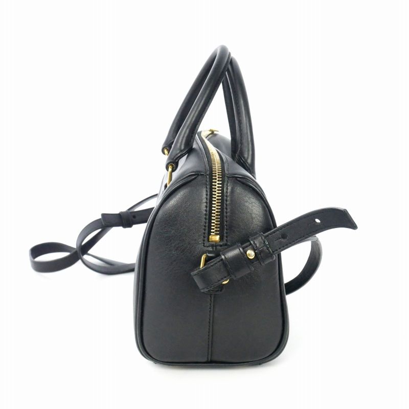 Saint Laurent Baby Duffle 2-Way Handbag Shoulder Mini Boston Black — view 2