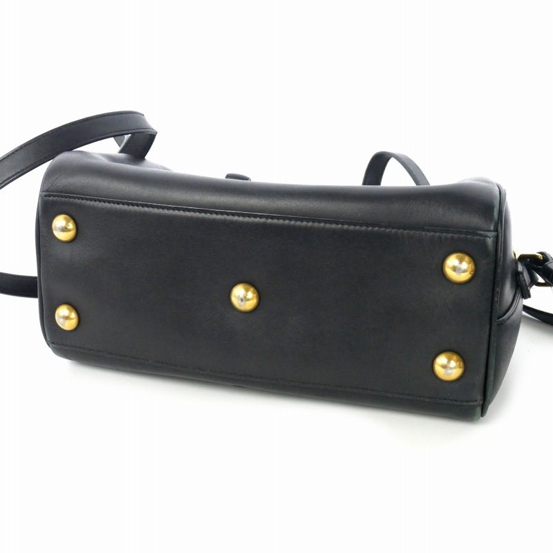 Saint Laurent Baby Duffle 2-Way Handbag Shoulder Mini Boston Black — view 5