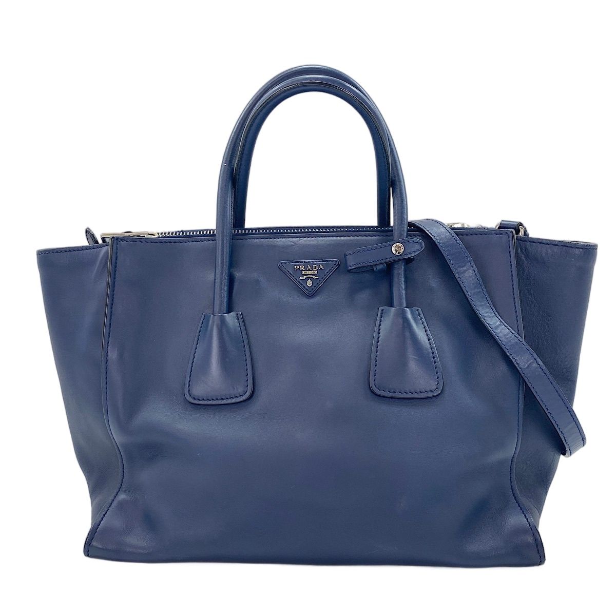 Prada Handbag 2-Way Blue