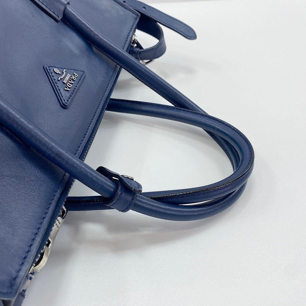 Prada Handbag 2-Way Blue — view 8