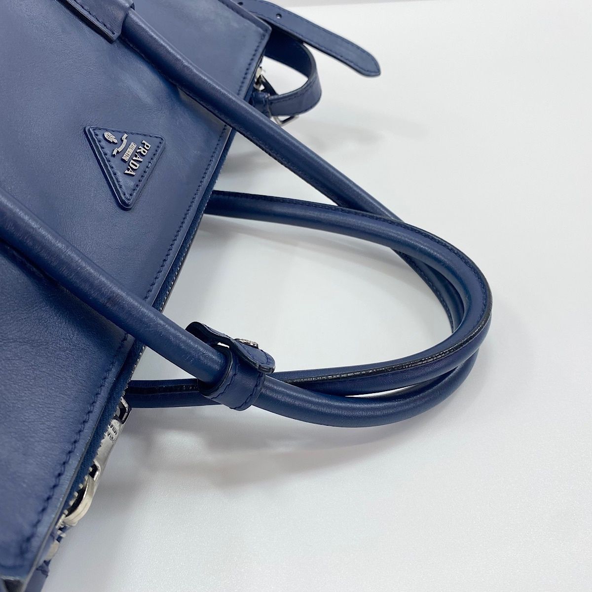 Prada Handbag 2-Way Blue — view 8