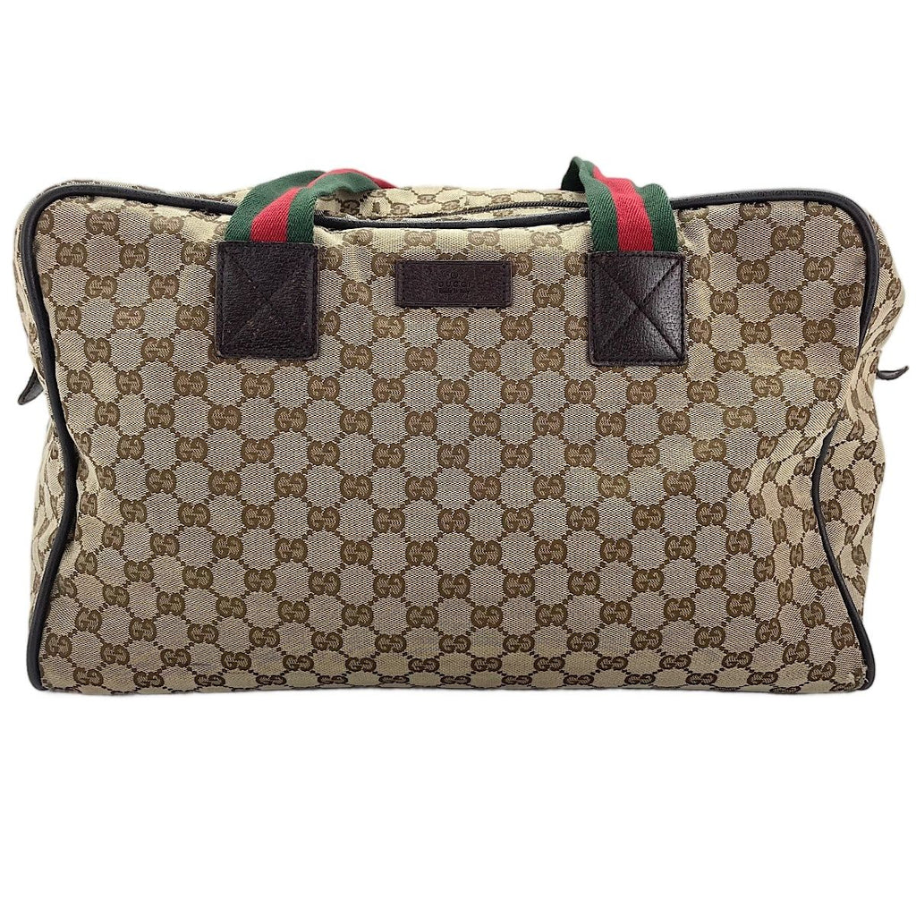 Gucci Boston Bag Travel Bags Beige — view 2