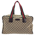 Gucci Boston Bag Travel Bags Beige