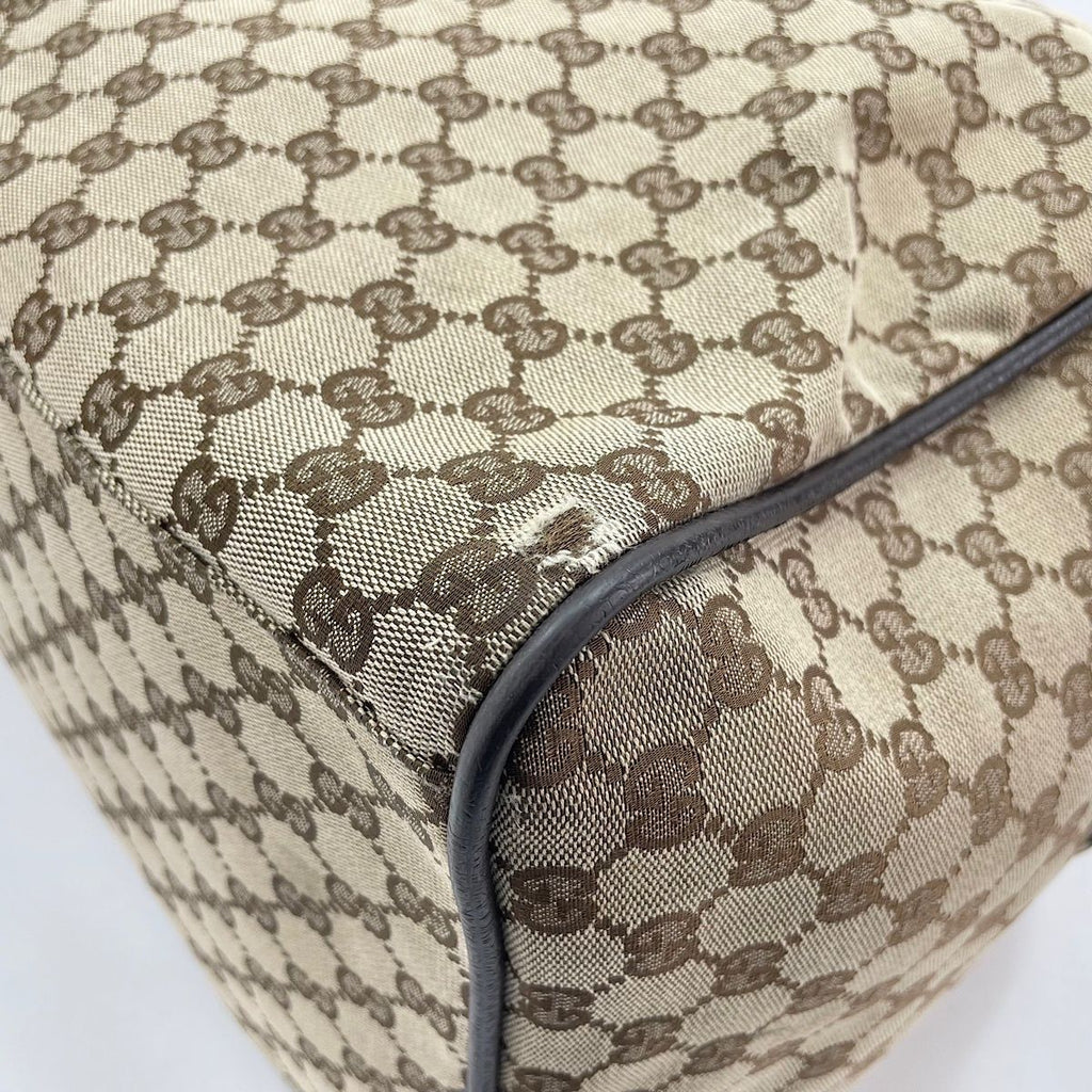 Gucci Boston Bag Travel Bags Beige — view 8