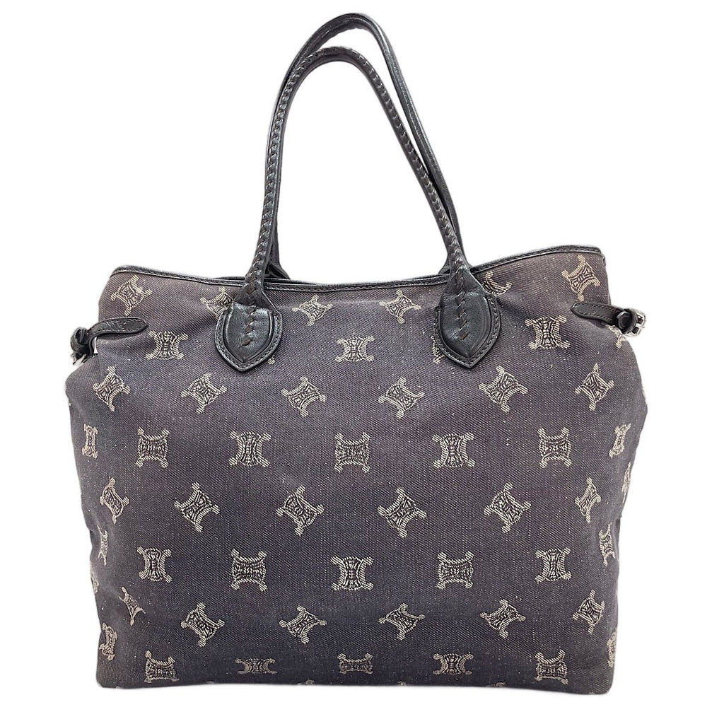 Celine Tote Macadam Navy