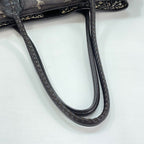 Celine Tote Macadam Navy — view 9