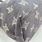 Celine Tote Macadam Navy — view 7