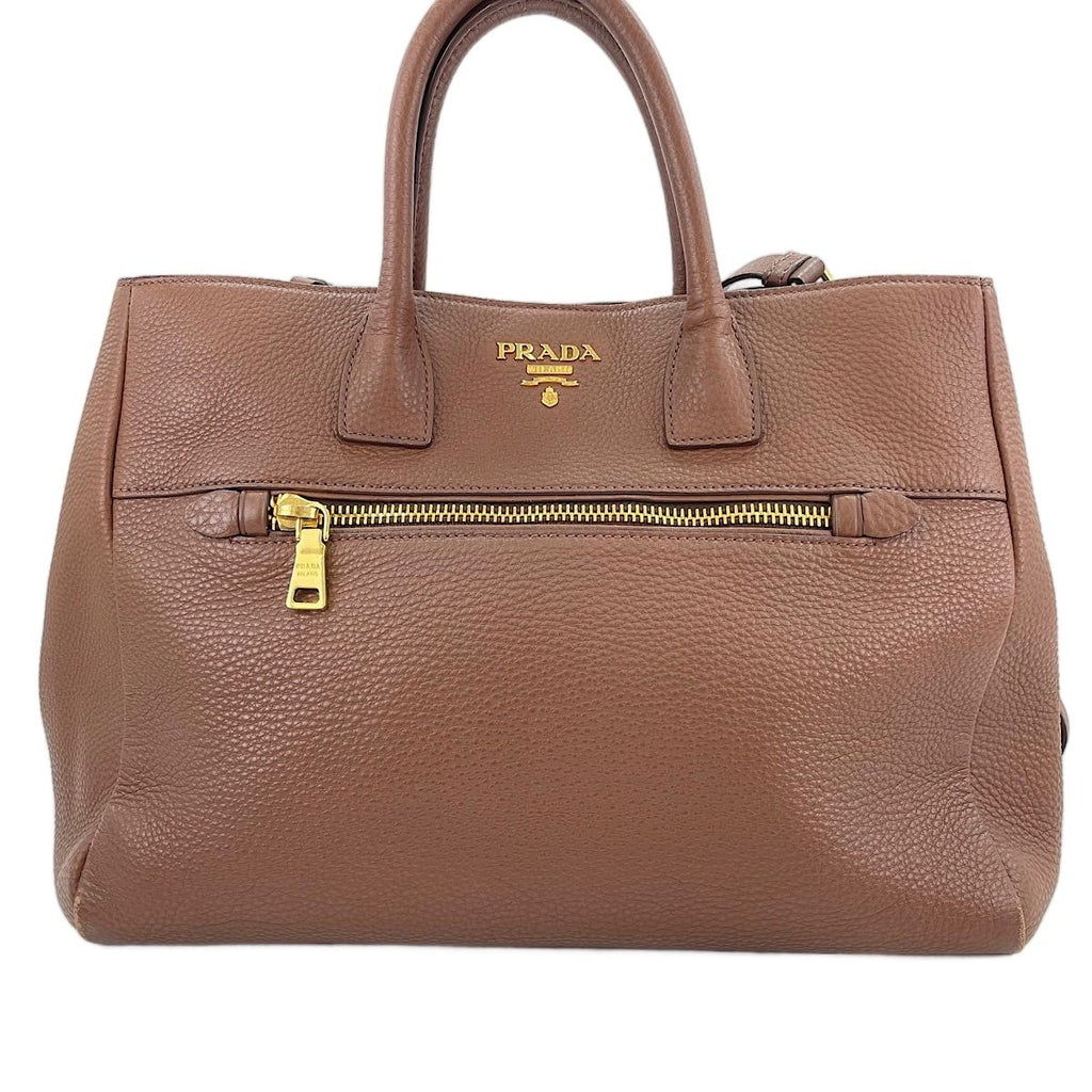 Prada Handbag Vitello Daino 2-Way — view 2
