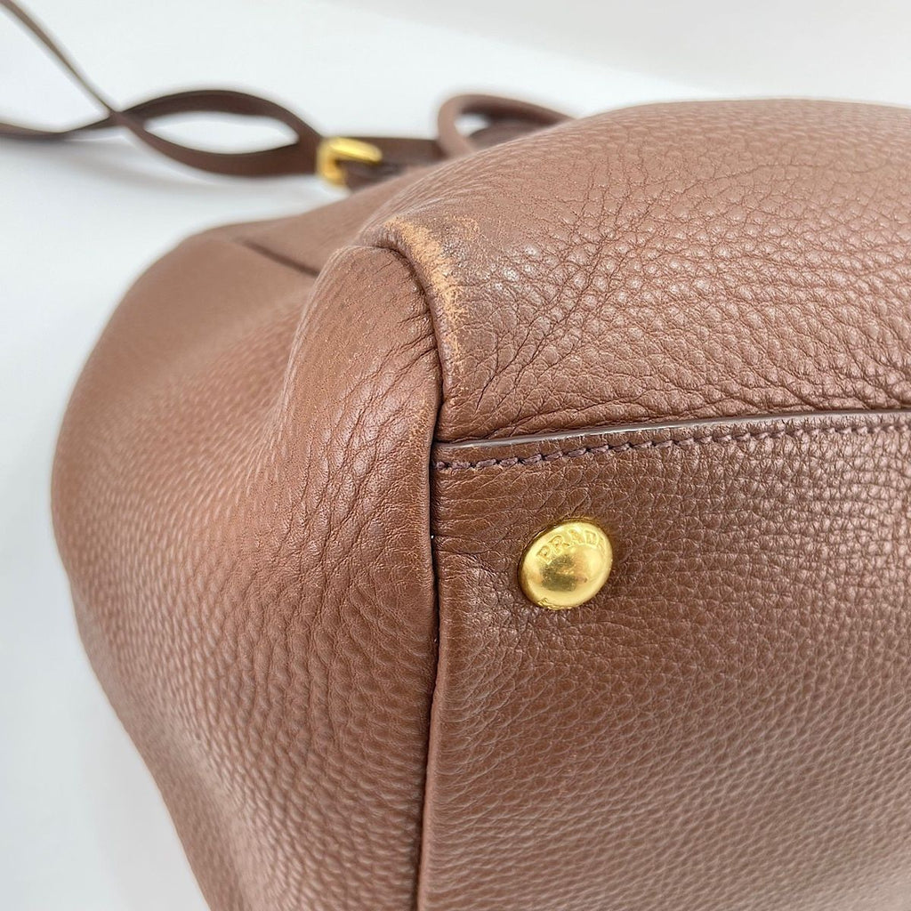 Prada Handbag Vitello Daino 2-Way — view 9