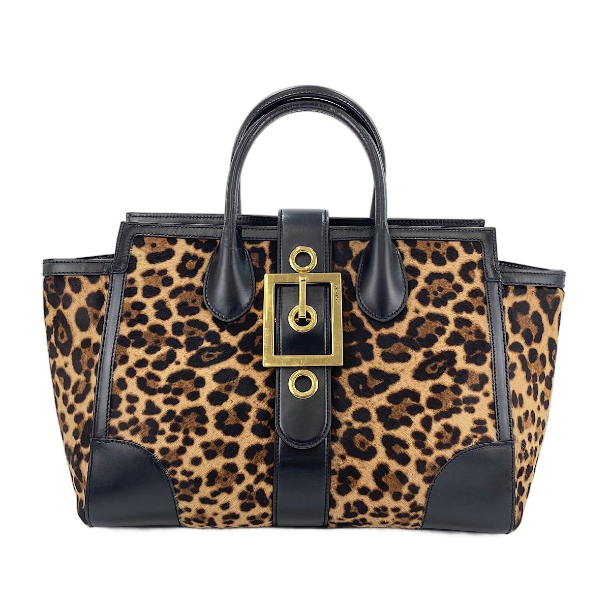 Gucci Tote Leopard Print