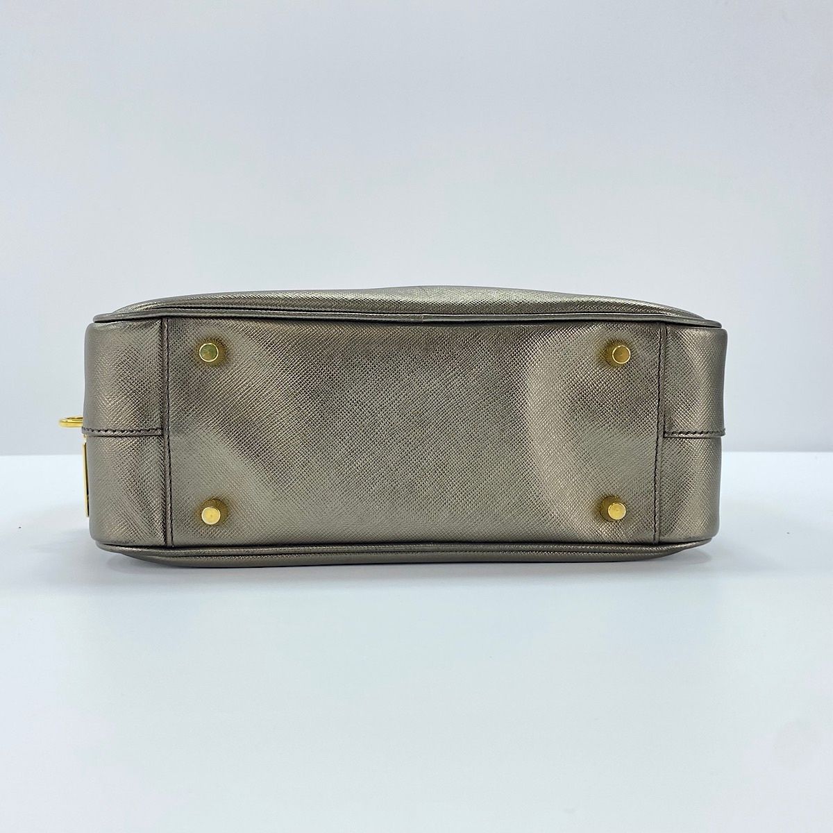 Prada Handbag Saffiano Gold — view 7