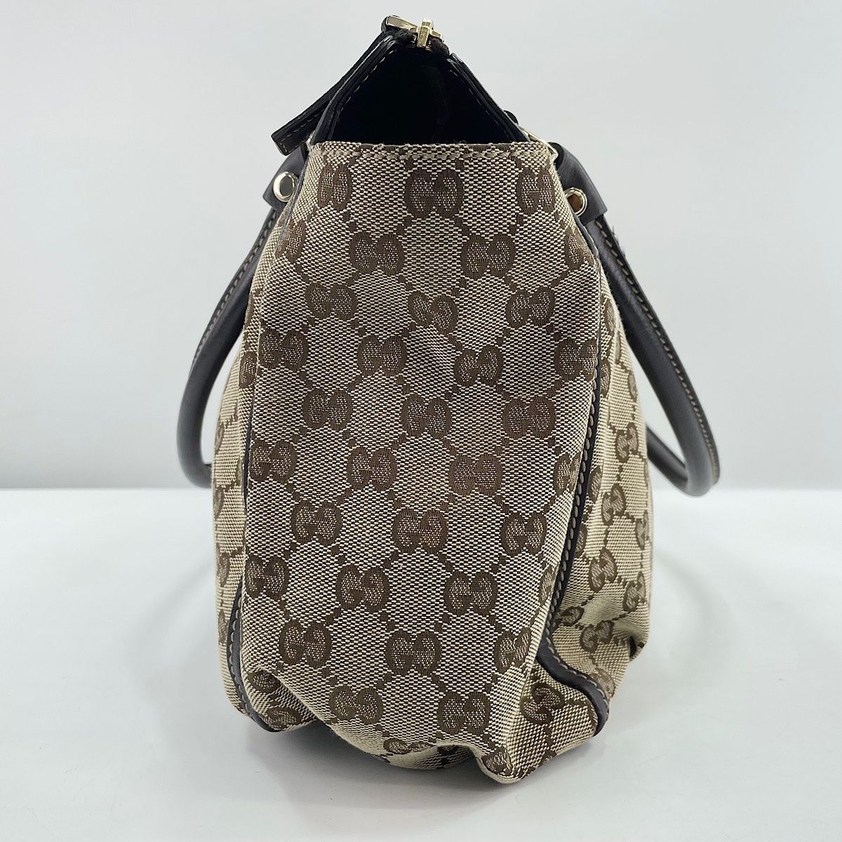 Gucci Tote Horsebit Beige — view 6