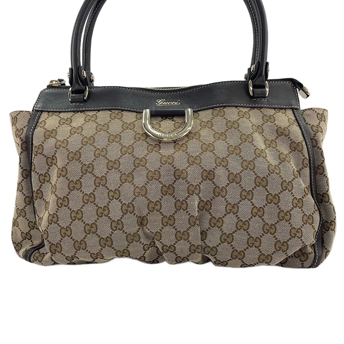 Gucci Tote Horsebit Beige — view 2