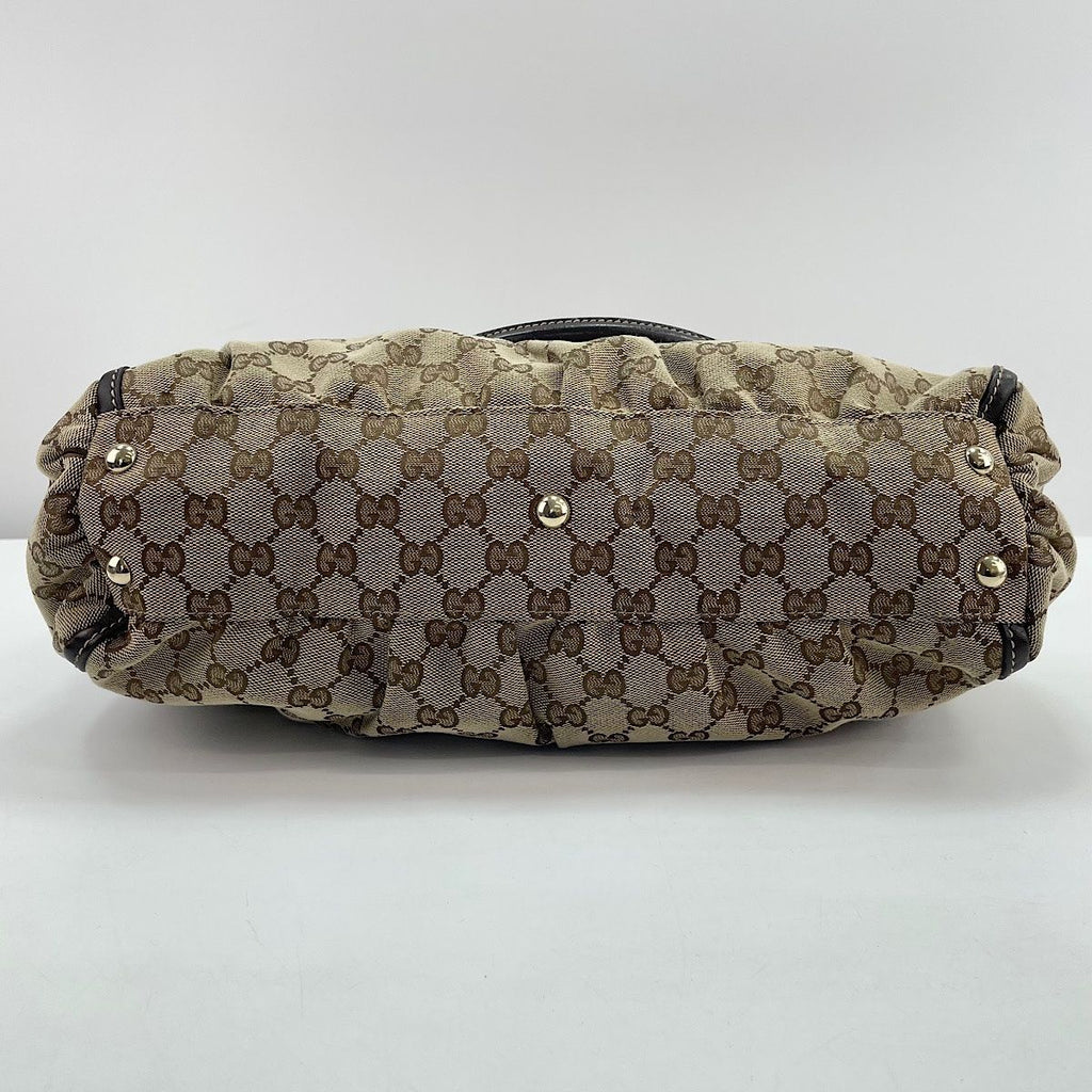 Gucci Tote Horsebit Beige — view 7