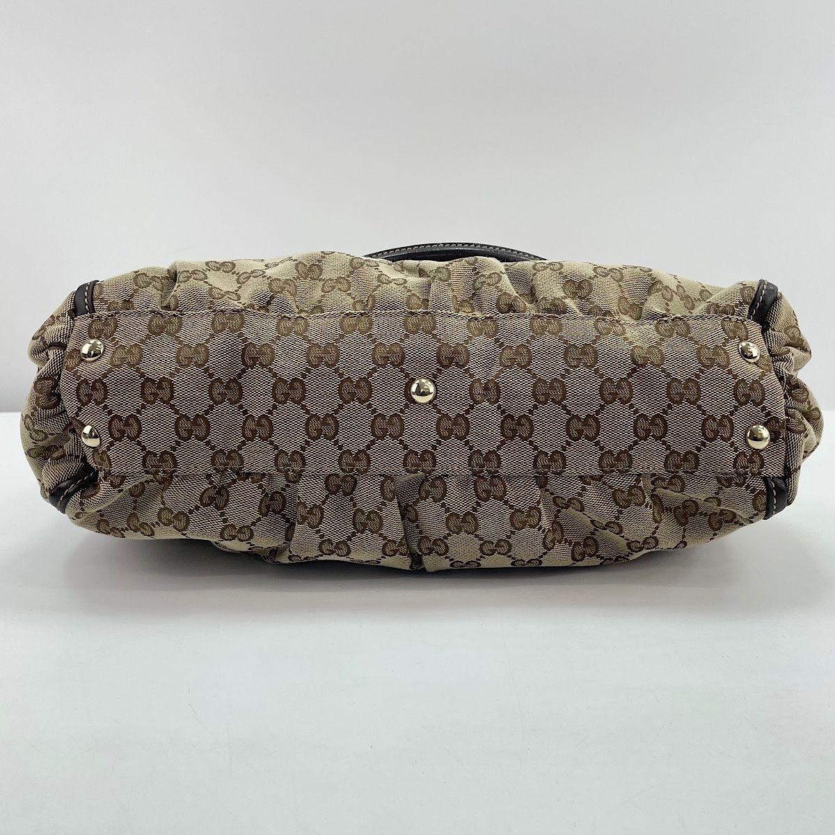 Gucci Tote Horsebit Beige — view 7