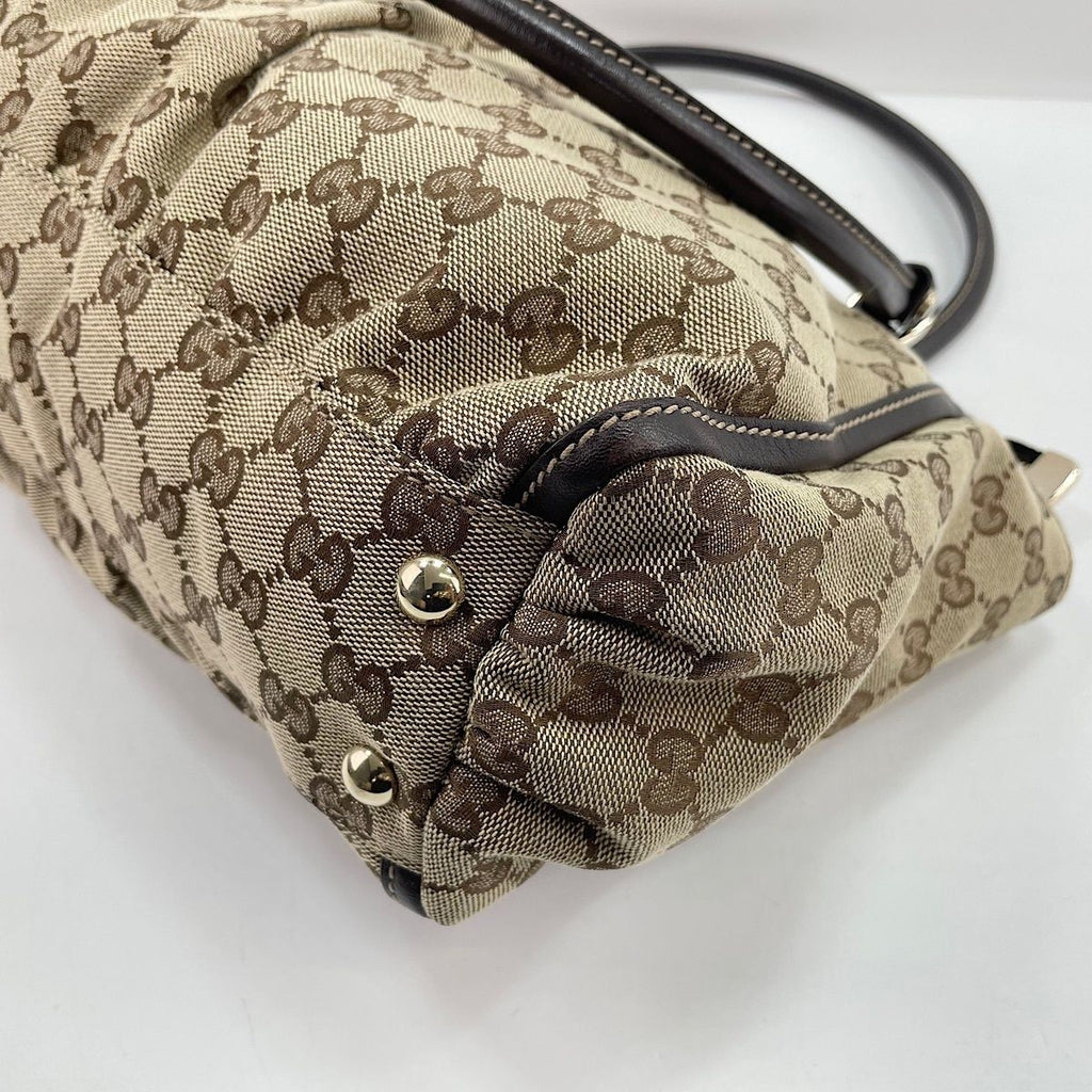 Gucci Tote Horsebit Beige — view 9