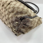 Gucci Tote Horsebit Beige — view 9