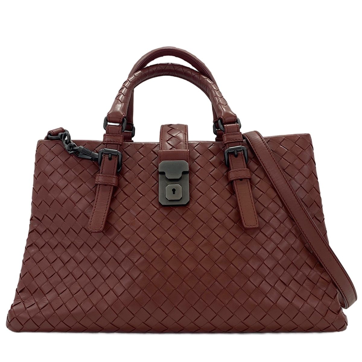 Bottega Veneta Handbag Intrecciato Rome 2-Way