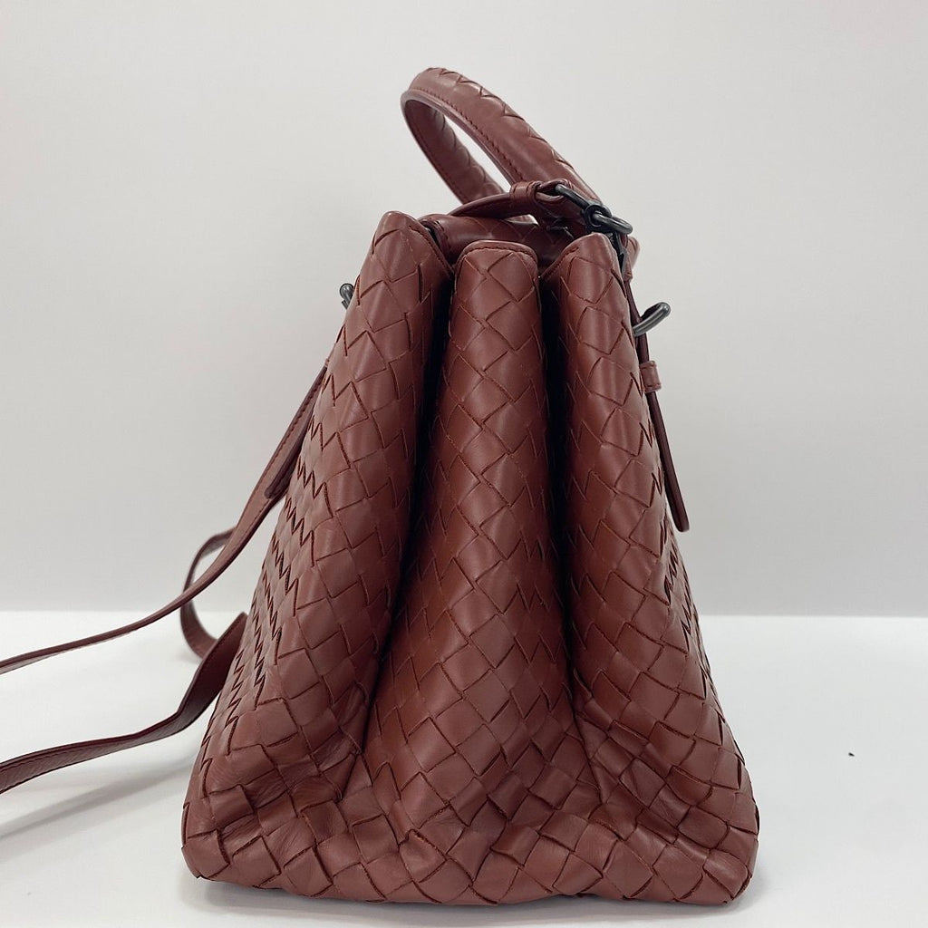 Bottega Veneta Handbag Intrecciato Rome 2-Way — view 6
