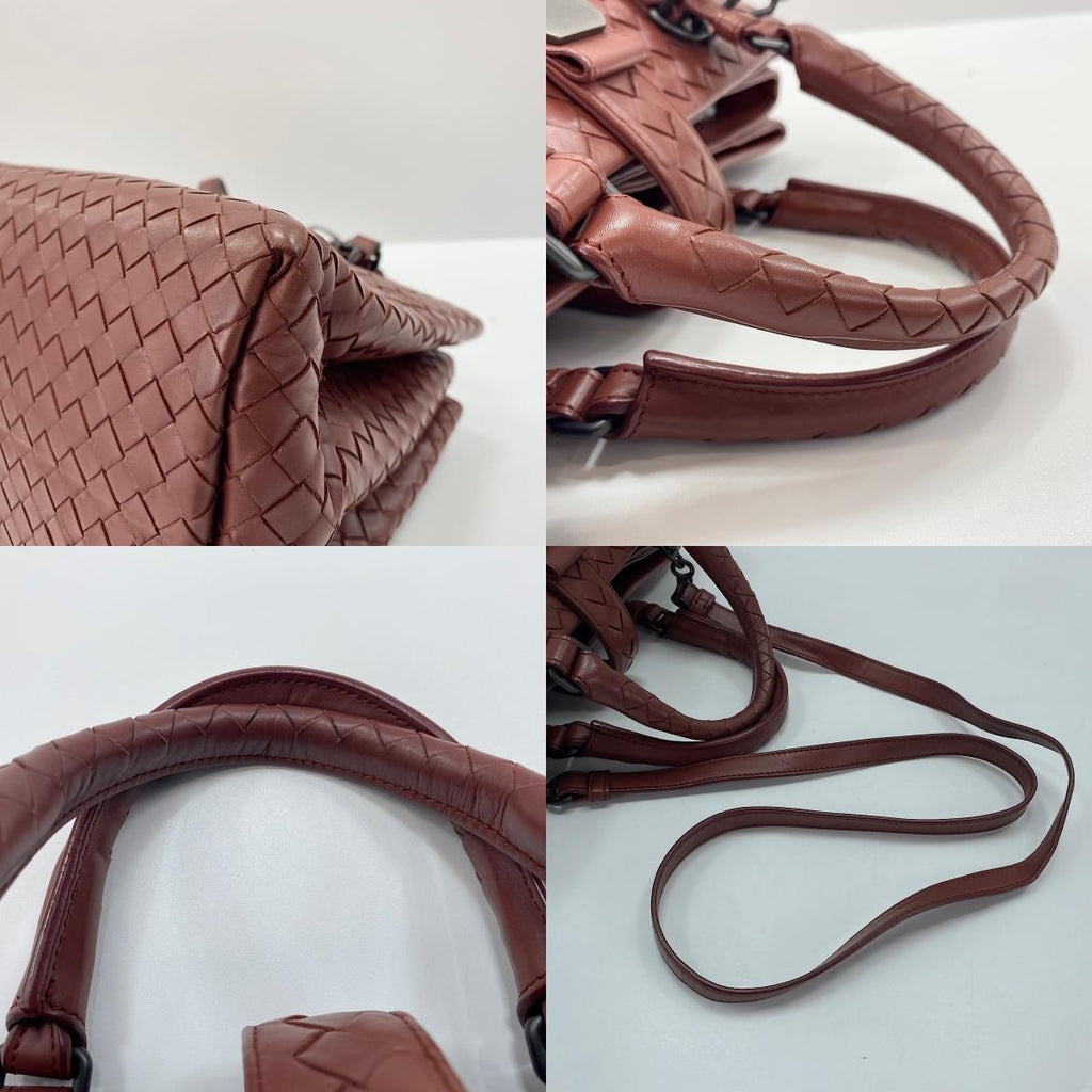 Bottega Veneta Handbag Intrecciato Rome 2-Way — view 9