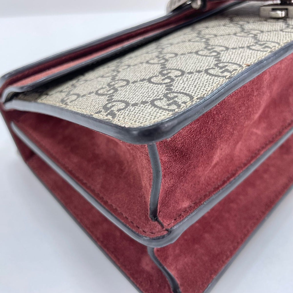 Gucci Shoulder Bag Dionysus GG Blue — view 8