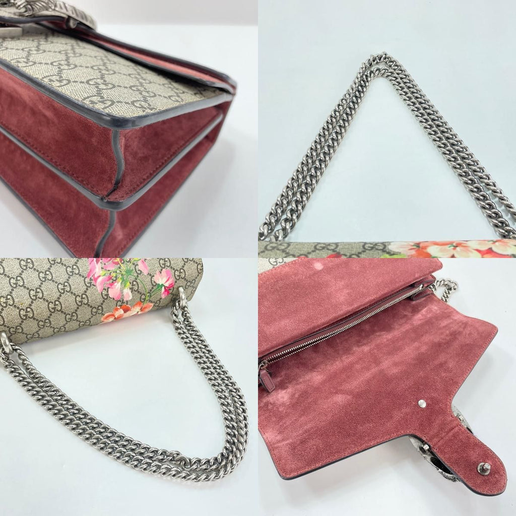 Gucci Shoulder Bag Dionysus GG Blue — view 9