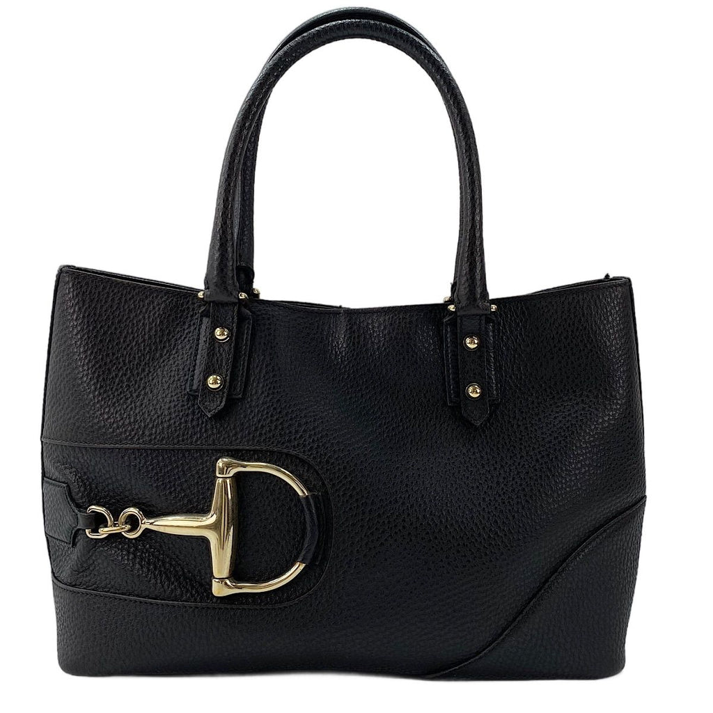 Gucci Tote Horsebit Black